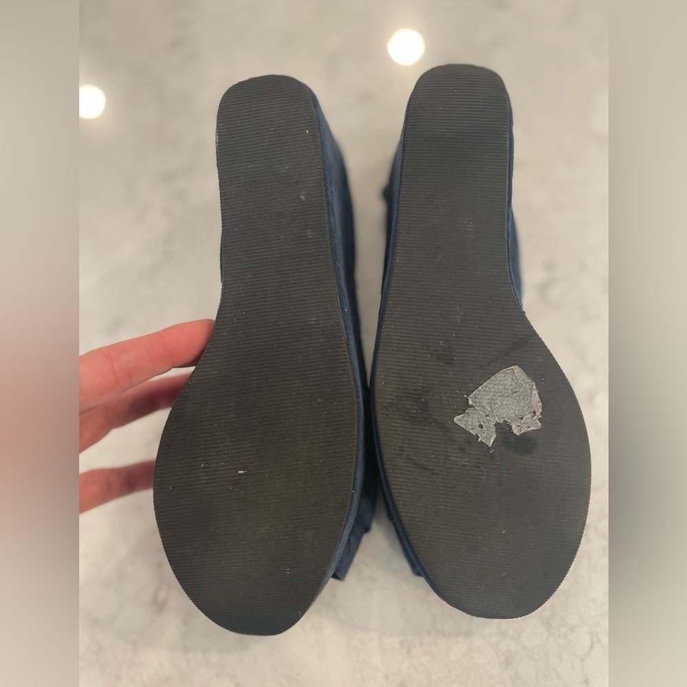 Restricted Navy Blue Flatform Platform Flats 7.5m - image 5